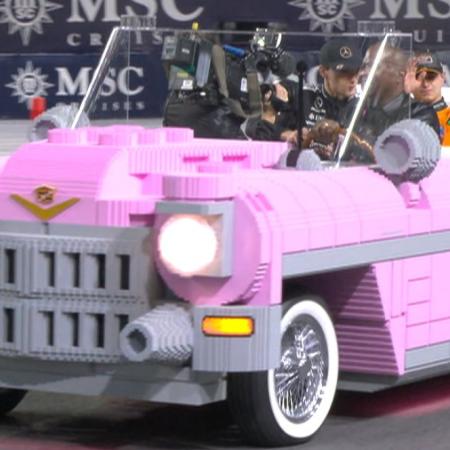 Terry Crews y un Cadillac de Lego: el divertido show tras la F1 en Las Vegas
