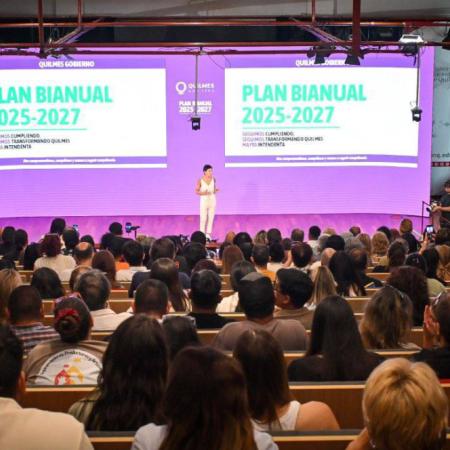 Mayra Mendoza deja Quilmes con un megaplan antes de partir a la Legislatura