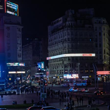 'Voicot' y una nueva campaña en el Obelisco que cuestiona el consumo de animales