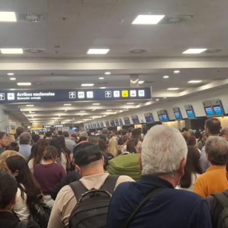 Aeroparque: por un operativo de seguridad cancelan todas las operaciones de vuelos