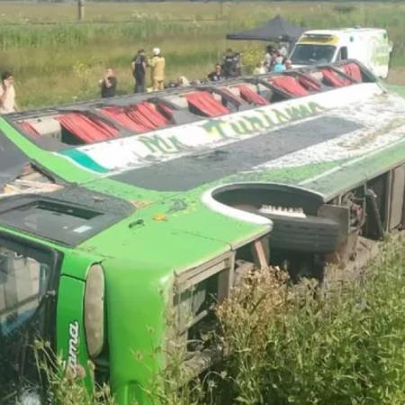 Ruta 2: el fiscal Germán Vera Tapia informa sobre vuelco con saldo trágico