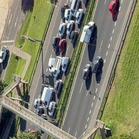 Helicóptero del SAME en plena General Paz: ¿qué pasó con los motociclistas?