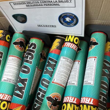 CABA: incautan pirotecnia trucha por $25 millones en Constitución