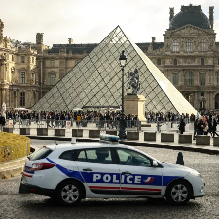 Detienen al cuarto sospechoso del robo al Louvre, pero el botín aún no aparece