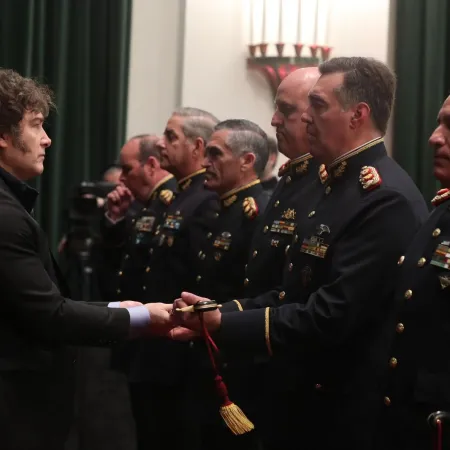 Javier Milei renovó las cúpulas de las Fuerzas Armadas