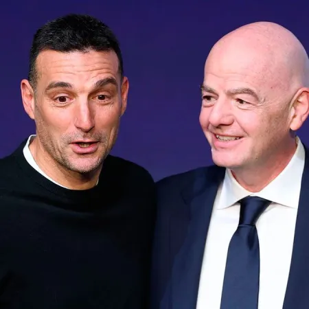 Gianni Infantino le pidió disculpas a Lionel Scaloni por la Copa del Mundo