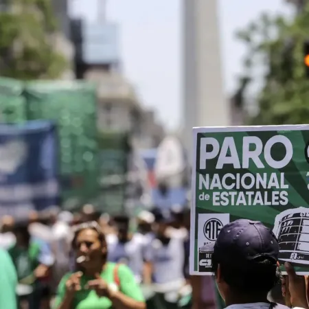 ATE lanza un paro nacional contra la reforma laboral de Milei