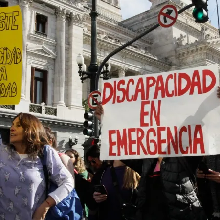Choque entre el Gobierno y la Justicia por la Ley de Emergencia en Discapacidad
