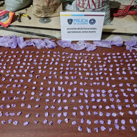 Golpe al narcomenudeo en la 1-11-14: más de 27 mil dosis, cinco detenidos y tres búnkers clausurados