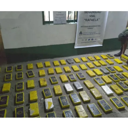 Cocaína “premium” en una 4x4: dictaron prisión preventiva a un hombre detenido con casi 106 kilos