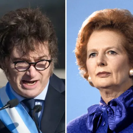 Milei viaja al Reino Unido en 2026: el día que comparó a Thatcher con Mbappé