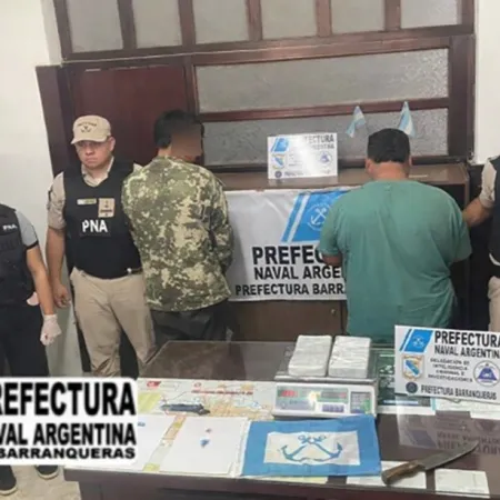 Condena exprés por tráfico de cocaína en el río Paraná: recibieron 4 años y medio de prisión