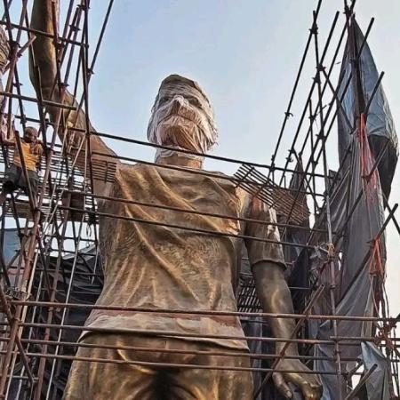 India construye la estatua de Messi más grande del mundo