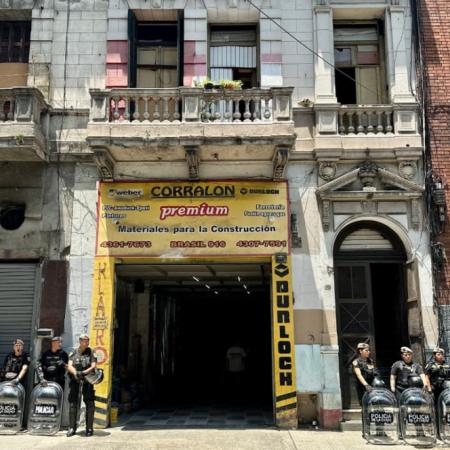 El Gobierno porteño recuperó otro ex hotel tomado en el barrio de Constitución