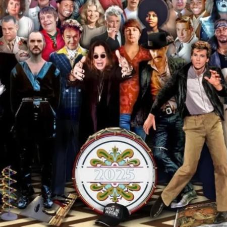 La portada de un artista que homenajea a las estrellas fallecidas a través de Los Beatles