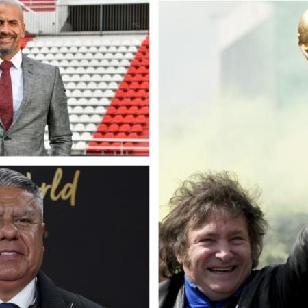 Verón, Estudiantes y Miami FC: cómo es la red de negocios que Milei exhibe como modelo