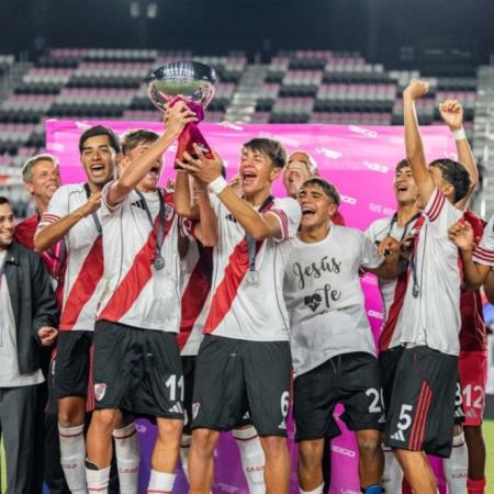 River se consagró campeón de la Messi Cup en Miami