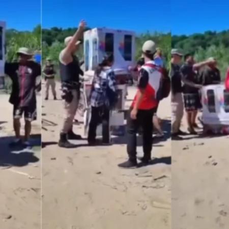 Piedrazos y tiros en un operativo de Prefectura contra el contrabando en la frontera con Bolivia