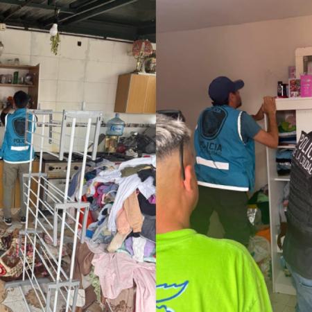 CABA: allanan dos domicilios por "cuento del tío" y hallan 15 celulares y más pruebas