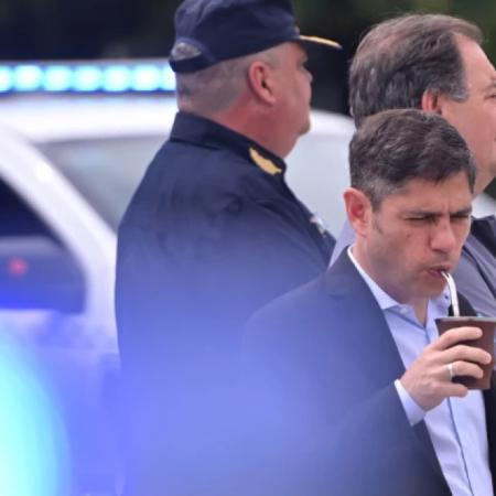 Axel Kicillof entregó 40 nuevos patrulleros en La Plata y apuntó contra el Gobierno nacional