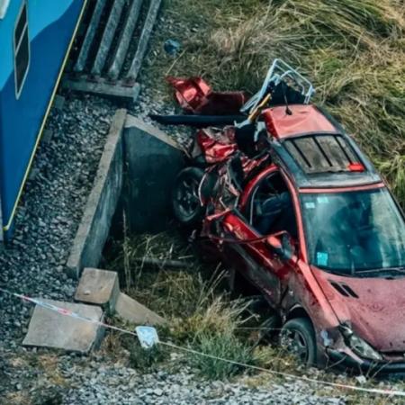 Tragedia en Ruta 2: murió el joven que viajaba en el auto que arrolló el tren cerca de Mar del Plata