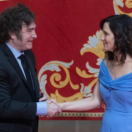 Milei recibe a Isabel Díaz Ayuso en la Casa Rosada y refuerza el eje político con Madrid