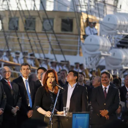 Fragata Libertad: el día que Cristina Kirchner habló de "buitres y caranchos"