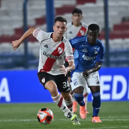 River le ganó ganó a Millonarios con gol de Montiel por la Serie Río de la Plata