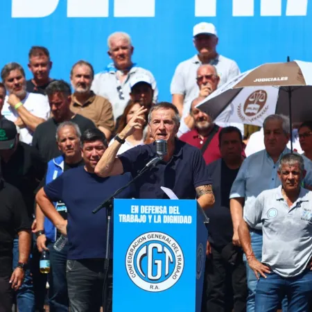 La CGT le marcó la cancha al Gobierno por la reforma laboral en el Senado