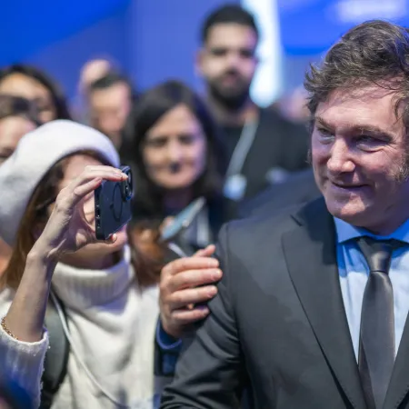 Milei incorporó el Consejo de la Paz a su agenda en Suiza