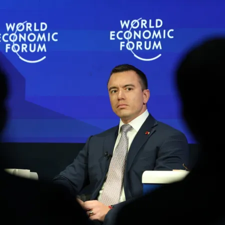 Daniel Noboa en el Foro de Davos: la estrategia que arma su perfil internacional
