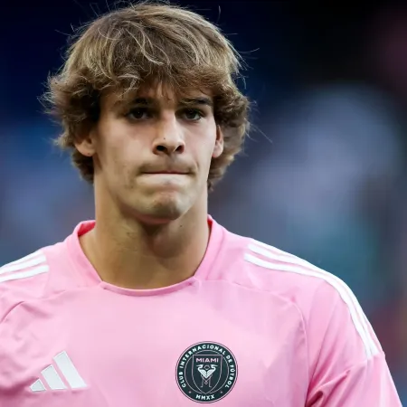 Benjamín Cremaschi, la joya de Inter Miami que perdió la selección argentina