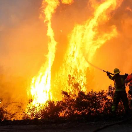 Giro de Milei por los incendios: qué pasará con los fondos para la Patagonia