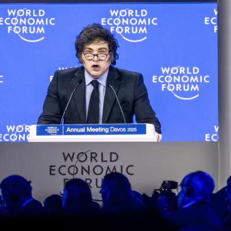 Milei y sus discursos en Davos: 10 frases contra el socialismo y el "virus woke"