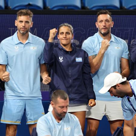 Argentina clasificó en la United Cup gracias a la ayuda de Francia