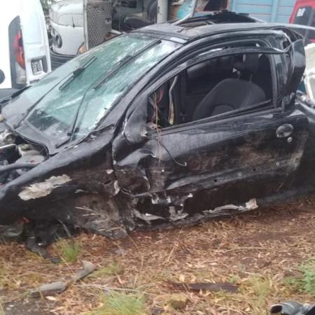 Murió un delincuente al chocar durante una persecución policial tras un robo en La Plata