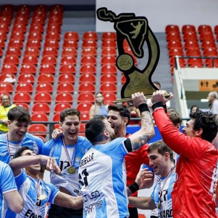 Los Gladiadores vencieron a Brasil y recuperaron el título Sur-Centro en Paraguay