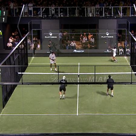 Coello y Chingotto vencen a Galán y Tapia en el duelo histórico de la Reserve Cup