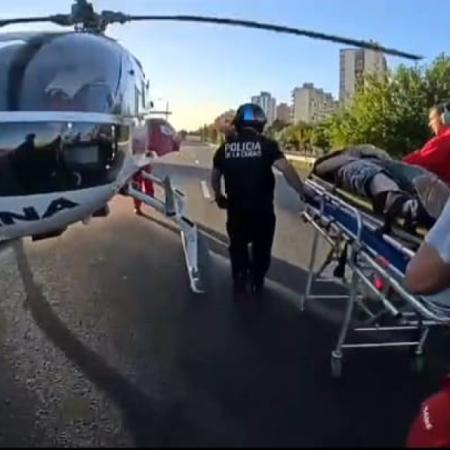 Siniestro vial en General Paz: hubo ocho heridos y el SAME activó el “Código Rojo”