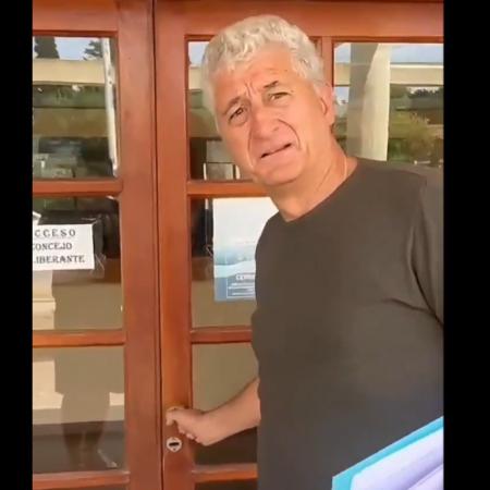 Villa Gesell: el intendente Barrera estalló al encontrar cerrado el Concejo Deliberante