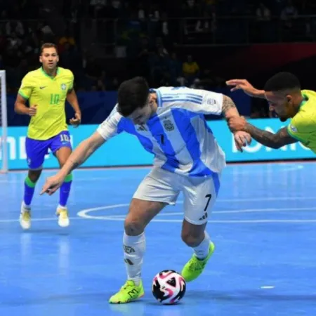 Futsal: Argentina se quedó sin la gloria en Luque