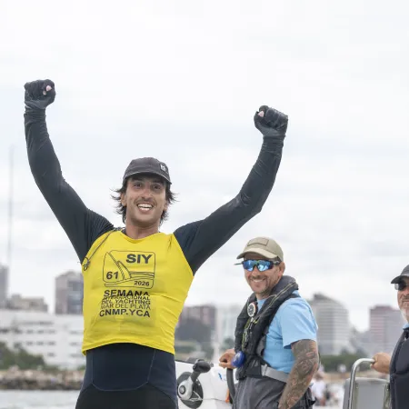 Francisco Guaragna salió campeón en la 61° Semana Internacional del Yachting