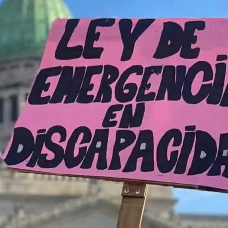Tras meses de conflicto, el Gobierno activó la Ley de Emergencia en Discapacidad