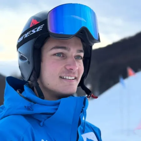 Tiziano Gravier, el hijo de Valeria Mazza, debuta en los Juegos Olímpicos de Invierno