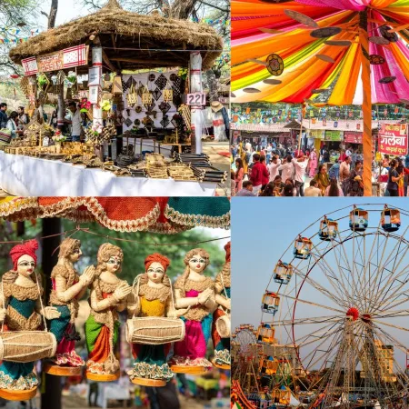 Feria Internacional de Surajkund: qué se sabe del juego que cayó y dejó dos muertos