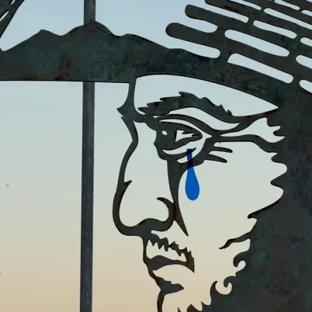 San Martín, pintado en San Lorenzo: la decisión que encendió otra batalla cultural