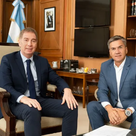 Santilli se reunió con Zdero en busca del respaldo de Chaco a la agenda del Gobierno