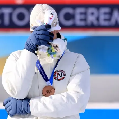 Sturla Holm Laegreid, el deportista que confesó una infidelidad tras ganar el bronce