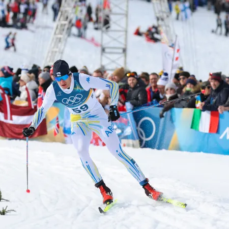 Milano-Cortina 2026: Franco Dal Farra y Mateo Sauma completaron los 10 km libre