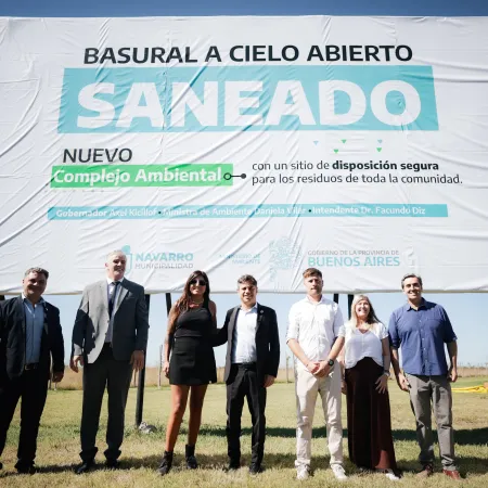 "Gobernador libertario": la chicana de Kicillof a Milei tras cerrar un basural en Navarro